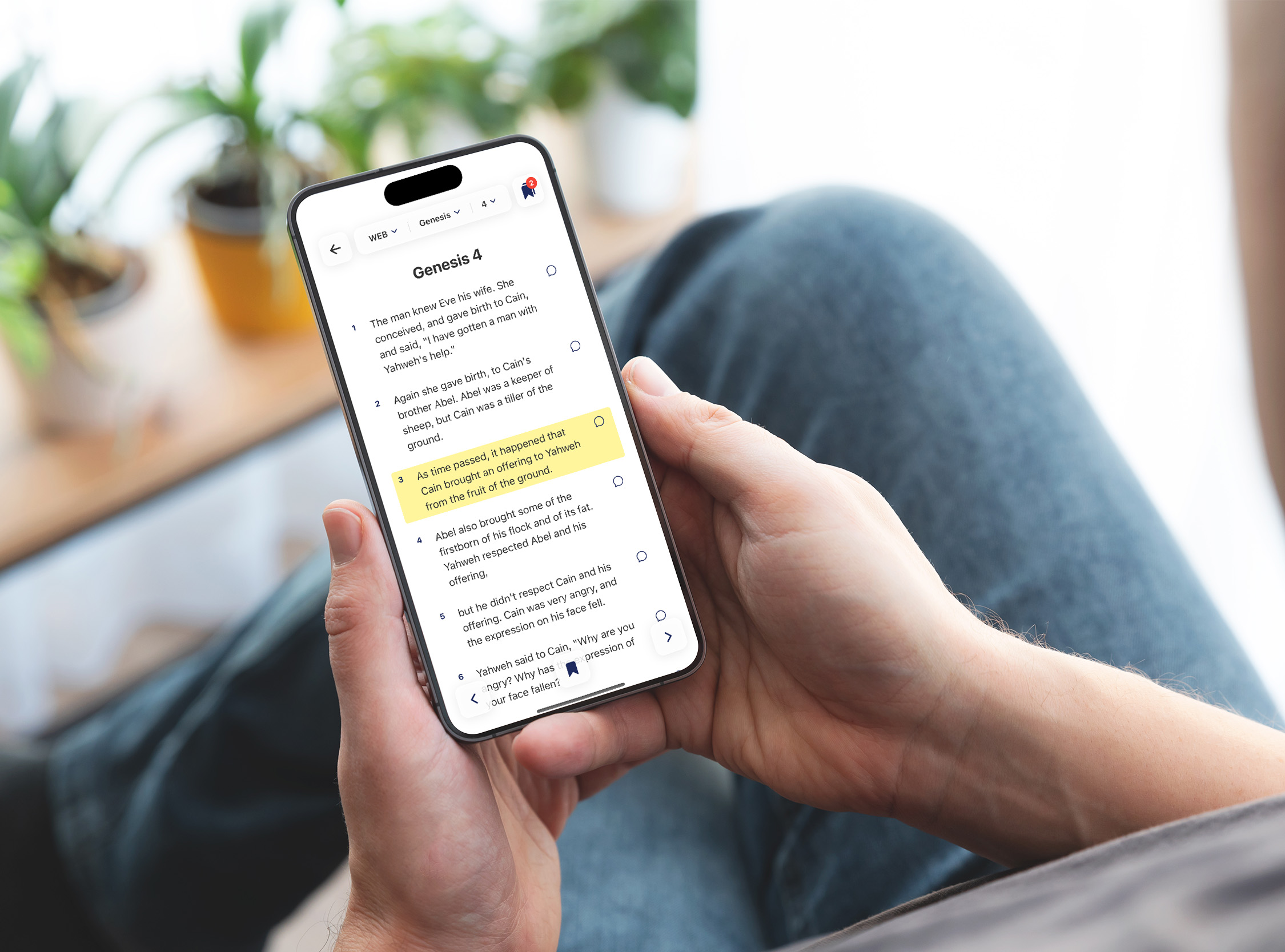 Screenshot of Bible Reader